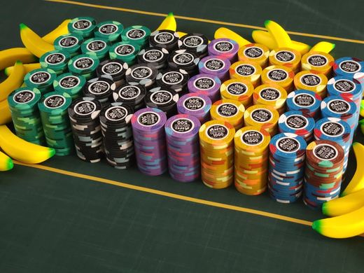 Custom clay chip set — customer photo 12