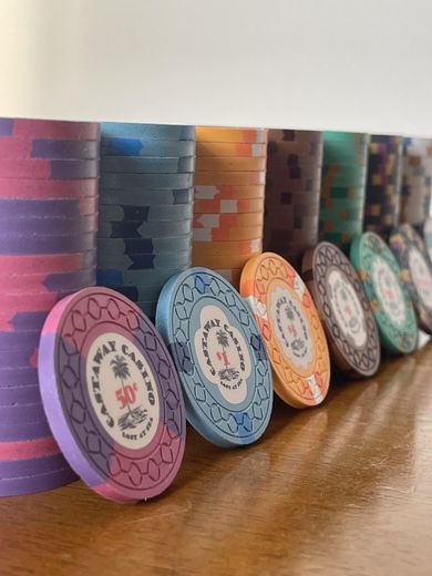 Custom clay chip set — customer photo 32