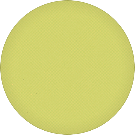 Dayglo Yellow clay poker chip